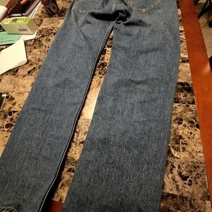 Mens Classic 501 Levi's Classic Straight Blue Jeans